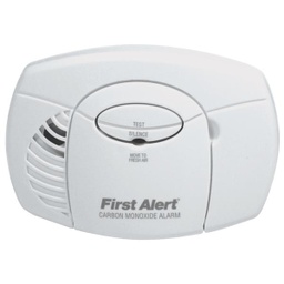 [1039718] ****First Alert Carbon Monoxide Alarm Battery Operated 9V Electrochemical