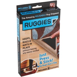 [RU011132] Ruggies Nonslip Rug Gripper Tape, (8-Pack)