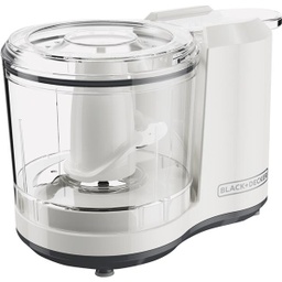 [HC150W] Black &amp; Decker One-Touch Food Chopper 1.5 Cup, White