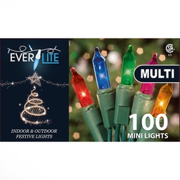 [10005290] Everlite 100 String Mini Lights Multi