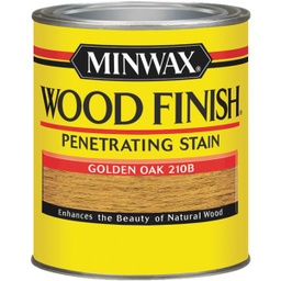 [221024444] Minwax Wood Finish Penetrating Stain, Golden Oak, 1/2 Pt.