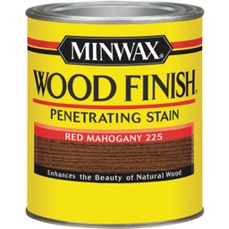 [70007444] Minwax Wood Finish Penetrating Stain, Red Mahogany, 1 Qt.