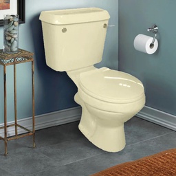 [841 Bone] Twyford Toilet P-Trap, Bone