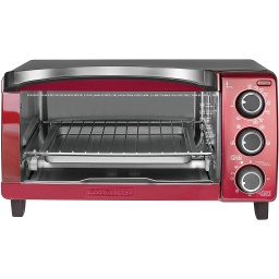 [TO1755SRG-LA] ****Black &amp; Decker Toaster Oven with Natural Convection, Red