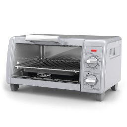 [TO1705SG-LA / TO4120-1SDLA] Black &amp; Decker Natural Convection Toaster Oven, 4-Slice