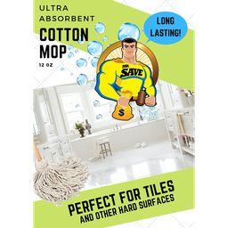 [MSMOP12 MRSM13047] Mr. Save Mop 12oz Old