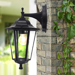 [HY-P100B RHWL13063] Royal Homes Outdoor Wall Light Black