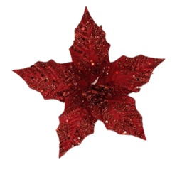 [831-AMX044-1383A] POINSETTIA 20CM 5PET 10CML RED