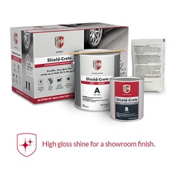 [20.117000-99] ****H&amp;C SHIELD-CRETE® WATER-BASED EPOXY GARAGE CLEAR COAT