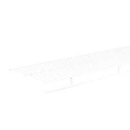 [136100] ****ClosetMaid Ventilated Wire Shelf &amp; Rod 6 Ft. W. x 12 In. D., White