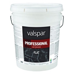 [045.0011612.008] Valspar Professional Flat Interior Latex MED BASE 5 Gallon