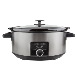 [SC2007S ] Black &amp; Decker Slow Cooker 6.65L SS