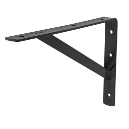 [MER-12N] ****Fiero Shelf Bracket Heavy Duty 8x12in Black