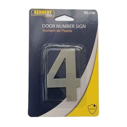 [FIX-1704] ****Kennedy Door Number Sign