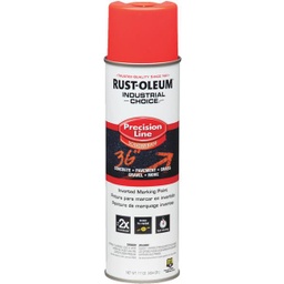 [203028] ****Rust-Oleum Industrial Choice Fluorescent Red Orange 17 Oz. Inverted Marking Spray Paint