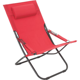 [ZD-703WP-R] ****Outdoor Expressions Folding Hammock Chair with Headrest, Red