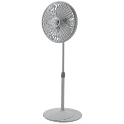 [449071 2526] Lasko Adjustable Performance Pedestal Fan 16 In., Grey