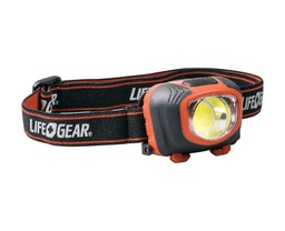 [41-3765] ****Life Gear Storm Proof 260 Lm. LED 3AAA Headlamp