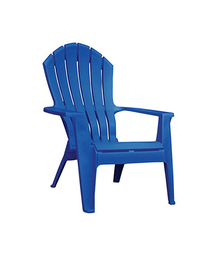 [8371-36-3700] ****Adams RealComfort Resin Adirondack Chair Patriotic Blue
