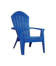 [8371-36-3700] Adams RealComfort Resin Adirondack Chair Patriotic Blue