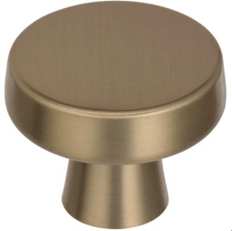 [BP55270BBZ] ^Amerock Blackrock Golden Champagne 1/5/16 In. Cabinet Knob