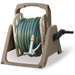 [TSA100M] Suncast Hose Handler Resin Hose Reel 100 Ft. x 5/8 In. Taupe