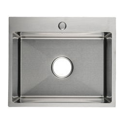 [DH6846 RHTKS15530] Royal Homes Top-mount Kitchen Sink 26.7 x 18.1 x 8.4 In.