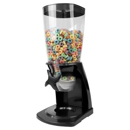 [CD44878] Home Basics Cereal Dispenser Black