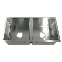 [RHKS-DYSC8143] Royal Homes Undermount Kitchen Sink 32x17x9in 304 Stainless Steel