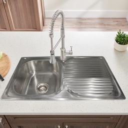 [RHKS-DYSC7848] ****Royal Homes Kitchen Sink 30.5 x 19 x 6 In. 304 Stainless Steel