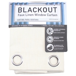 [715-N20-05489] Blackout Faux Linen Window