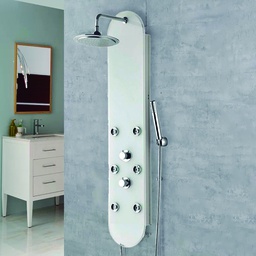 [RHSSST-G01 / ST - G 01 RHSP15920] Royal Homes Shower Panel - 304 Stainless Steel, White