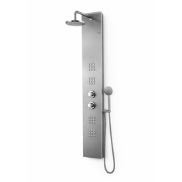 [ST - G 03 / RHSSST-G03] Royal Homes Shower Head Panel - 304 Stainless Steel with  150x22cm Yellow/Bronze