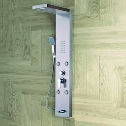 [RHSSST-F10 / ST-F 10 / RHSP15924] Royal Homes Shower Panel 304 Stainless Steel, Matte Silver