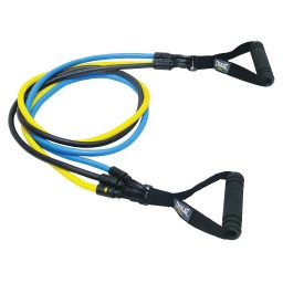 [EVRT049] Everlast Triple Resistance Tube Kit Black/ Blue/ Yellow