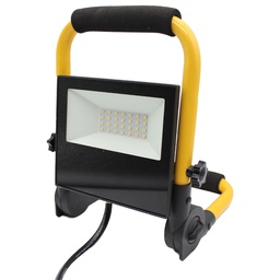 [34 21145-5] ****General Lighting Led Outdoor Portable Work Light Black 20W 100-240V 4000K B