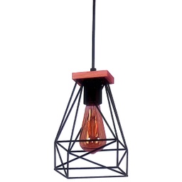 [56 21330-2] Ike Lite Hanging Lamp E27 40W Matte Black