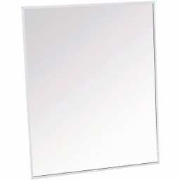 [X4311] Zenith Single Mirror Surface/Recess Mount Medicine Cabinet, 16-1/8 In. W x 20-1/8 In. H x 3-1/4 In. D Stainless Steel