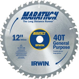 [14080] ****Irwin Marathon 12 In. 40-Tooth General Purpose Circular Saw Blade