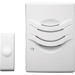 [SL-7366-03 / SL-7366-04] ****Heath Zenith Plug-In &amp; Battery Operated White Wireless Door Chime