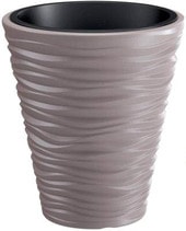 [767-DBSA4007529U] Prosperplast Flower Pot Sand - Mocca