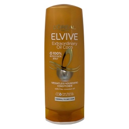 [ELV134] ****L'Oreal Elvive 400ml Conditioner Ext Coconut Oil