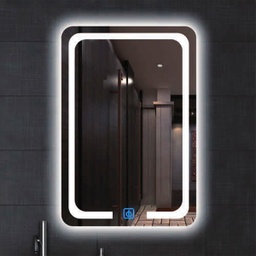 [RHLEDM17001 RHLM17001] Royal Homes Led Mirror 27.5 x 19.6 In. Silver