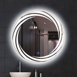 [RHLEDM17003 L-1134 RHLM17003] Royal Homes Led Mirror Round 27.5 In.