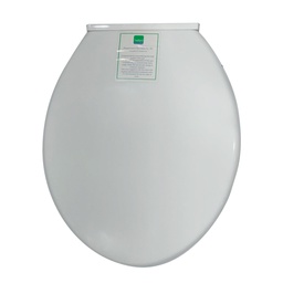 [S841 White] Twyford Toilet Seat Cover, White