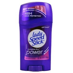 [157555] ****Lady Speed Stick Invisible Dry Wild Freesia Deodorant Antiperspirant, 1.4oz