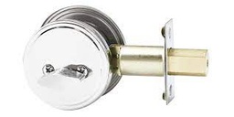 [11529] ****Yale Deadbolt Lock Kent US26D Single Cylinder Vis