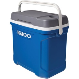 [50332] Igloo Latitude Cooler 30 Qt Indigo Blue/ Meteorite