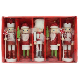 [831-XCL03-01-21A] Miro Christmas Nutcracker Decoration 6in