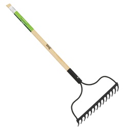 [761624] Best Garden Steel Bow Garden Rake 14 In. (14-Tine)